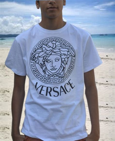 replica versace t shirt|versace imitation necklace.